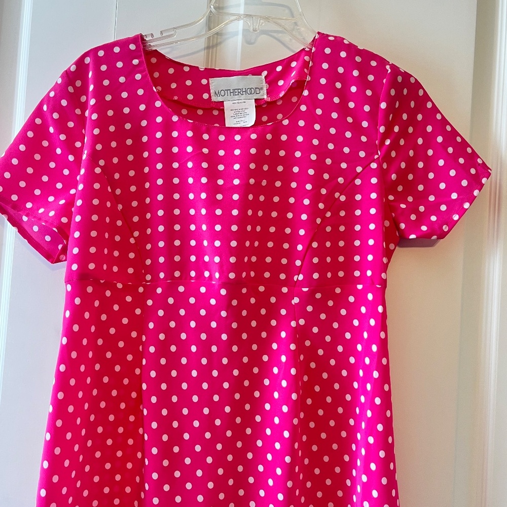 Maternity Dress Motherhood Spring Fuschia Small Pink Spring